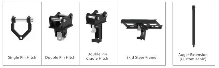 Earth Drill Hitch and Extension - Image 7